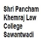 Shri Pancham Khemraj Law College, Sawantwadi